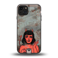 devil buys mymerchandize back phone cover | glass case for iphone 15