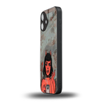 devil buys mymerchandize back phone cover | glass case for iphone 16 plus