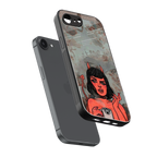 devil buys mymerchandize back phone cover | glass case for iphone 16e