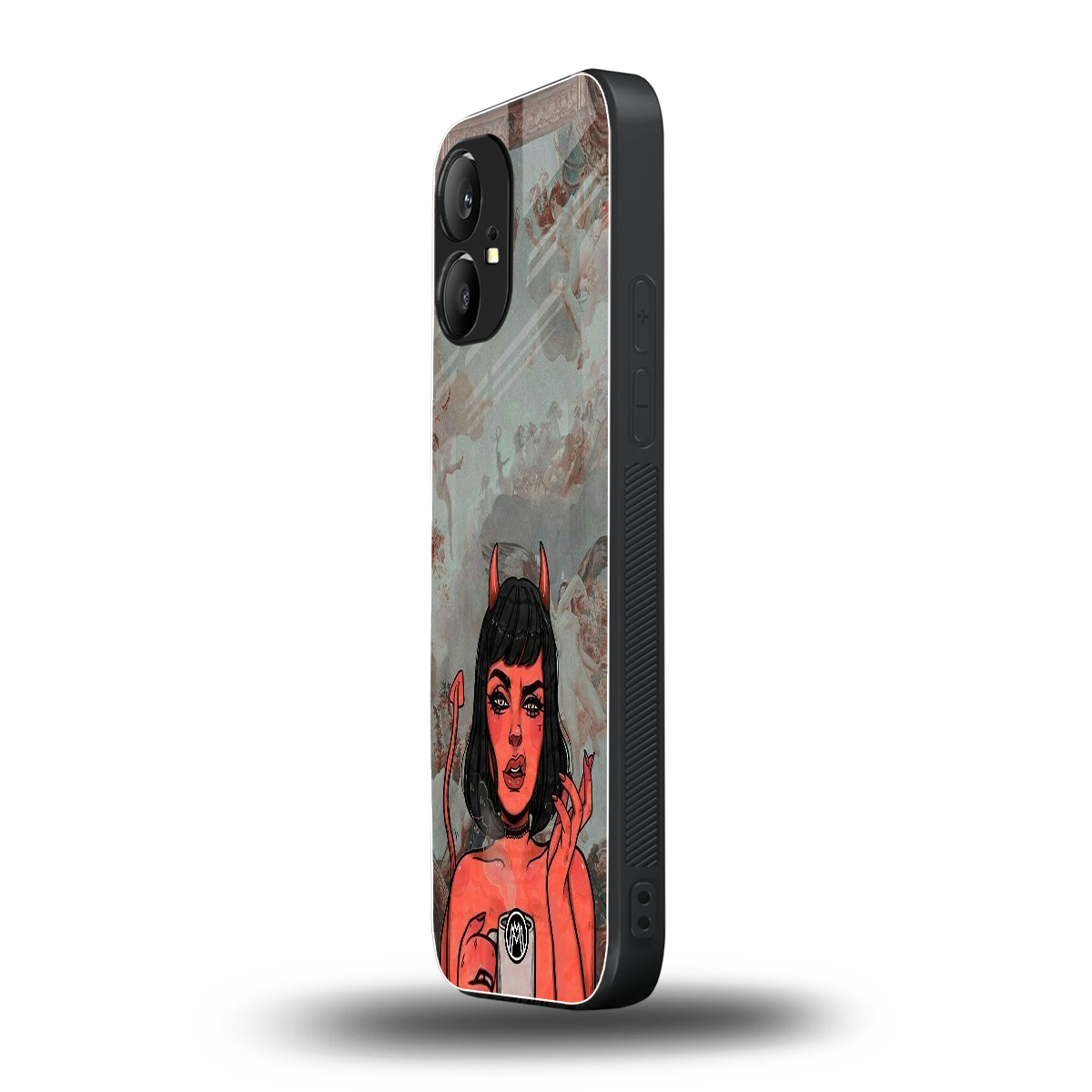 devil buys mymerchandize back phone cover | glass case for nothing phone 1