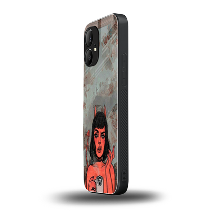 devil buys mymerchandize back phone cover | glass case for nothing phone 1