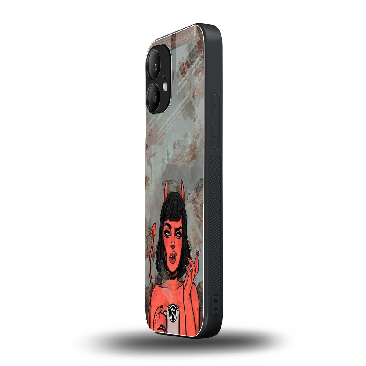 devil buys mymerchandize back phone cover | glass case for nothing phone 2