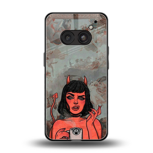 devil buys mymerchandize back phone cover | glass case for nothing phone 2a