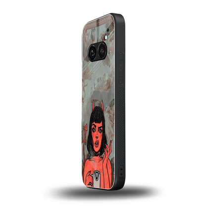 devil buys mymerchandize back phone cover | glass case for nothing phone 2a