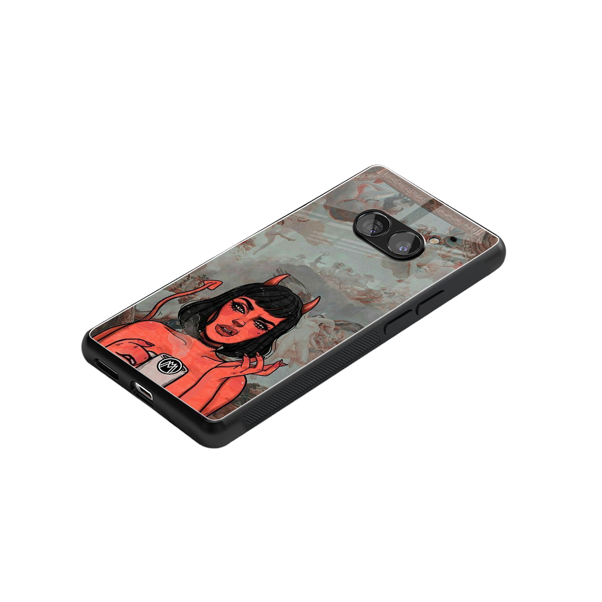 devil buys mymerchandize back phone cover | glass case for nothing phone 2a