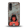 devil buys mymerchandize back phone cover | glass case for oneplus nord ce 4 lite