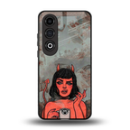 devil buys mymerchandize back phone cover | glass case for oneplus nord ce 4
