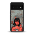 devil buys mymerchandize back phone cover | glass case for google pixel 6 pro