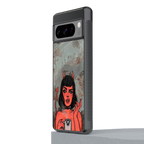 devil buys mymerchandize back phone cover | glass case for google pixel 8 pro
