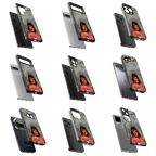 Durable Glass Back Mobile Case for iPhone, Samsung, OnePlus, Google Pixel, Redmi, Vivo, Oppo