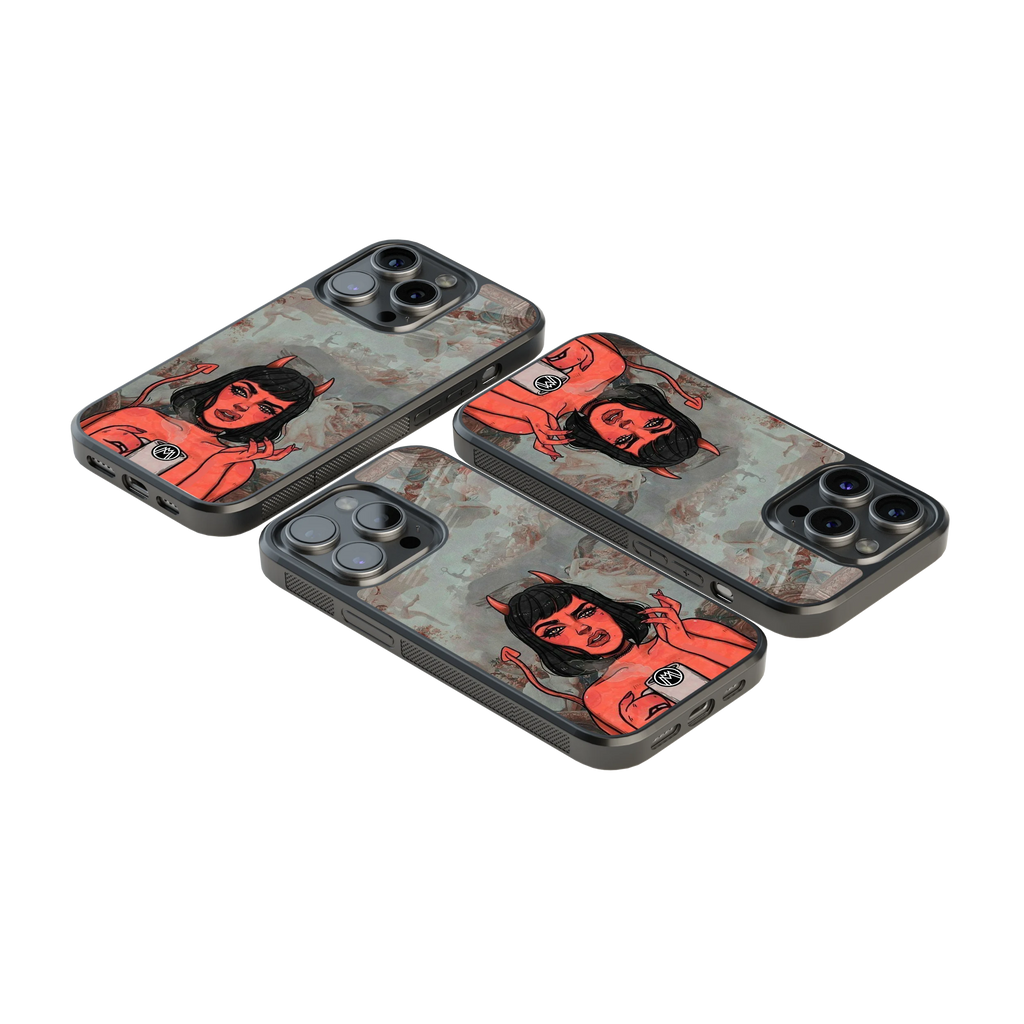 Luxury Glass Back Mobile Cover for iPhone, Samsung Galaxy, OnePlus, Pixel, Redmi & More