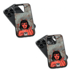 Trendy Glass Back Mobile Case for iPhone, Samsung, Redmi, OnePlus, Google Pixel, Motorola