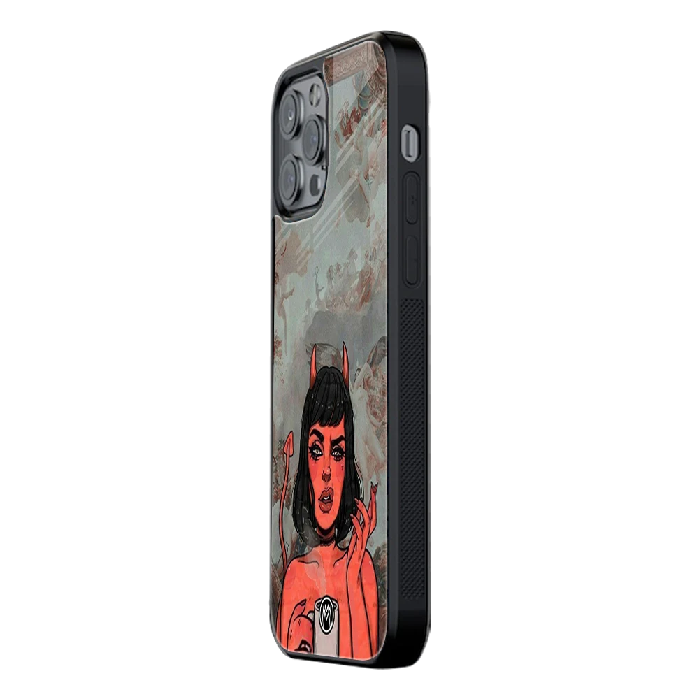 Slim Glass Back Phone Case for Multiple Brands – iPhone, Samsung, Redmi, OnePlus, Oppo, Vivo