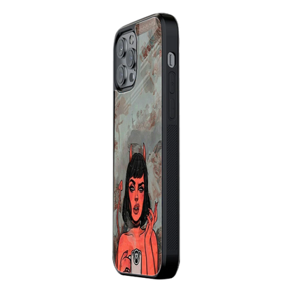 Slim Glass Back Phone Case for Multiple Brands – iPhone, Samsung, Redmi, OnePlus, Oppo, Vivo