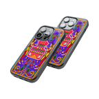 Protective Glass Back Phone Case Compatible with iPhone, Samsung, OnePlus, Pixel & More
