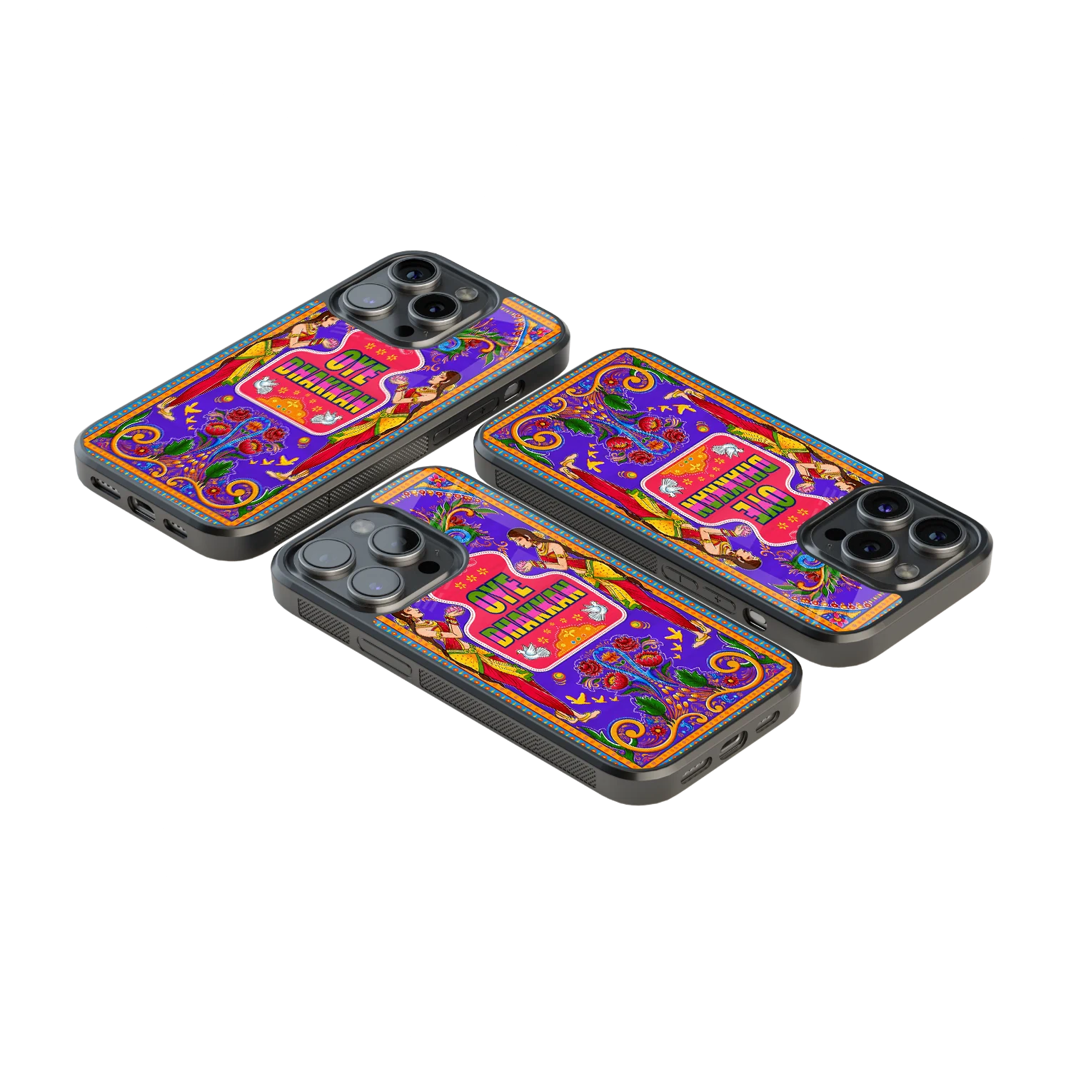Luxury Glass Back Mobile Cover for iPhone, Samsung Galaxy, OnePlus, Pixel, Redmi & More
