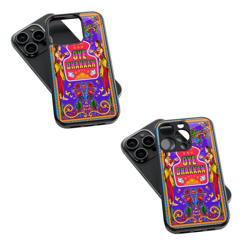 Trendy Glass Back Mobile Case for iPhone, Samsung, Redmi, OnePlus, Google Pixel, Motorola