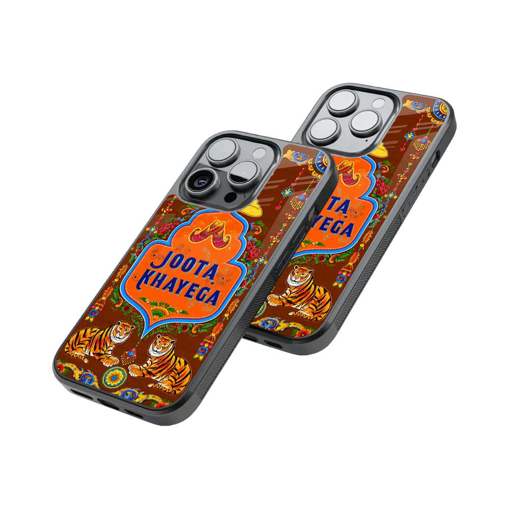 Protective Glass Back Phone Case Compatible with iPhone, Samsung, OnePlus, Pixel & More