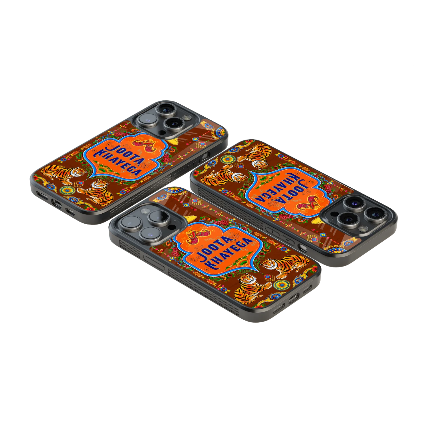 Luxury Glass Back Mobile Cover for iPhone, Samsung Galaxy, OnePlus, Pixel, Redmi & More