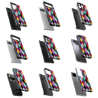 Durable Glass Back Mobile Case for iPhone, Samsung, OnePlus, Google Pixel, Redmi, Vivo, Oppo