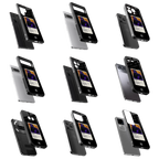 Durable Glass Back Mobile Case for iPhone, Samsung, OnePlus, Google Pixel, Redmi, Vivo, Oppo