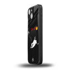 die lit back phone cover | glass case for iphone 13 mini