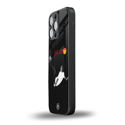 die lit back phone cover | glass case for iphone 13 pro max