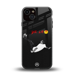 die lit back phone cover | glass case for iphone 13