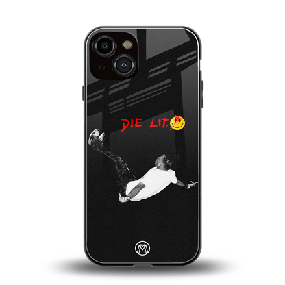 die lit back phone cover | glass case for iphone 13