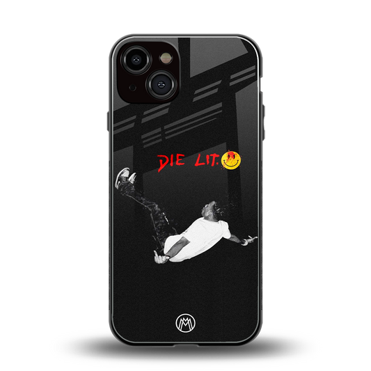 die lit back phone cover | glass case for iphone 13