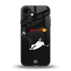die lit back phone cover | glass case for iphone 16 plus