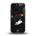 die lit back phone cover | glass case for iphone 16 pro