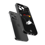 die lit back phone cover | glass case for iphone 16 pro