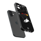 die lit back phone cover | glass case for iphone 16