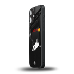 die lit back phone cover | glass case for iphone 16