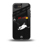 die lit back phone cover | glass case for iphone 16e