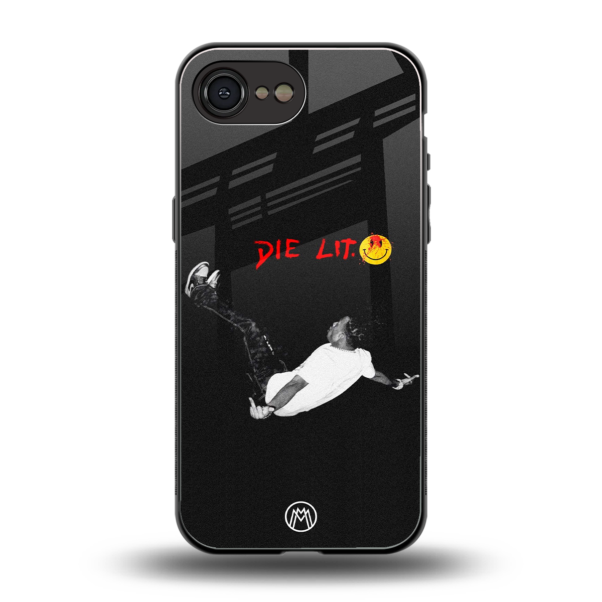 die lit back phone cover | glass case for iphone 16e