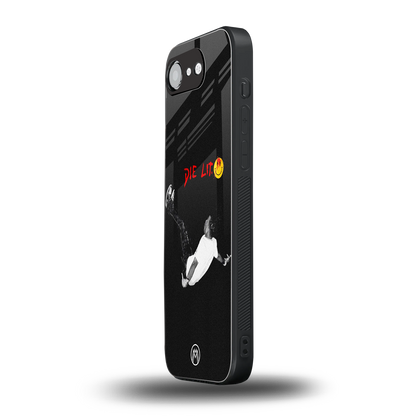 die lit back phone cover | glass case for iphone 16e