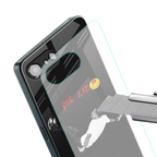 die lit back phone cover | glass case for iphone 16e