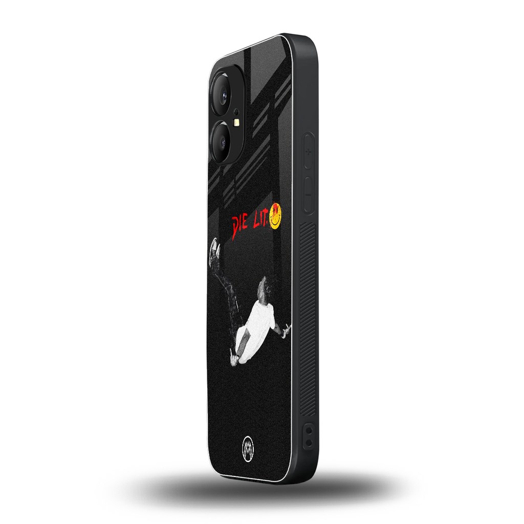 die lit back phone cover | glass case for nothing phone 1
