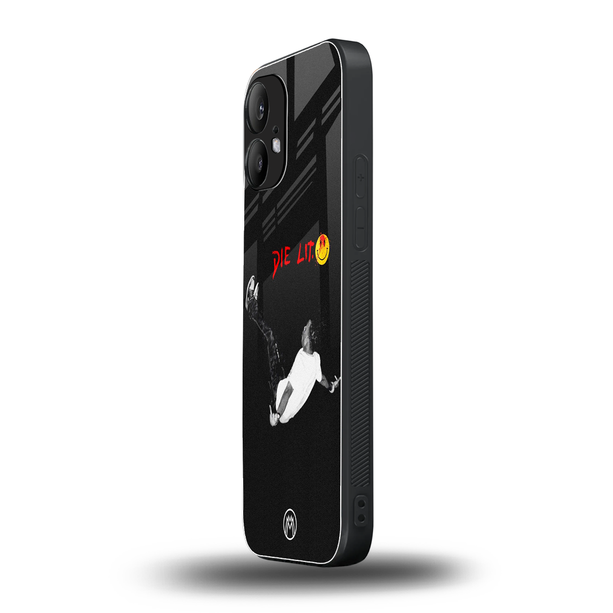 die lit back phone cover | glass case for nothing phone 2