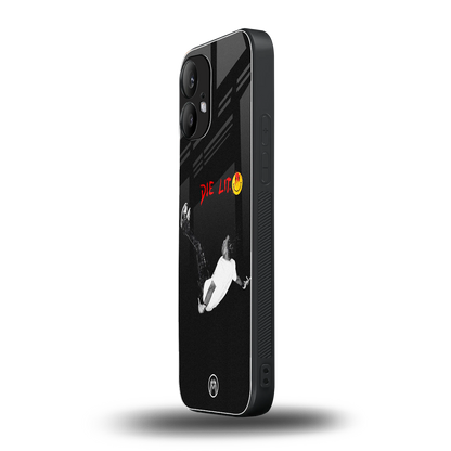 die lit back phone cover | glass case for nothing phone 2