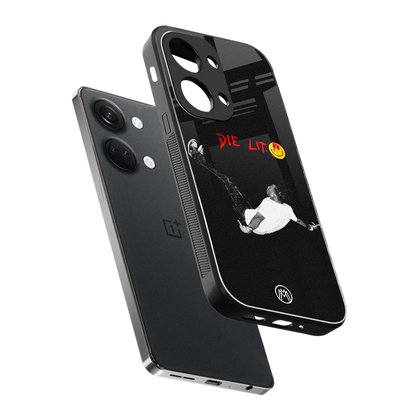 die lit back phone cover | glass case for oneplus nord 3