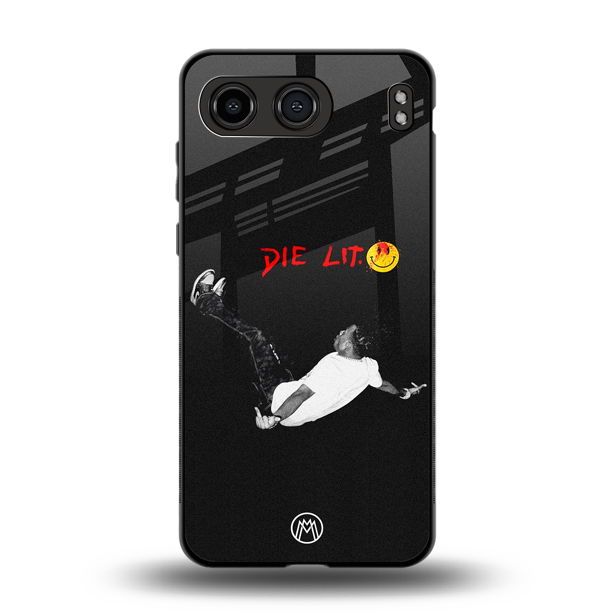 die lit back phone cover | glass case for oneplus nord 4