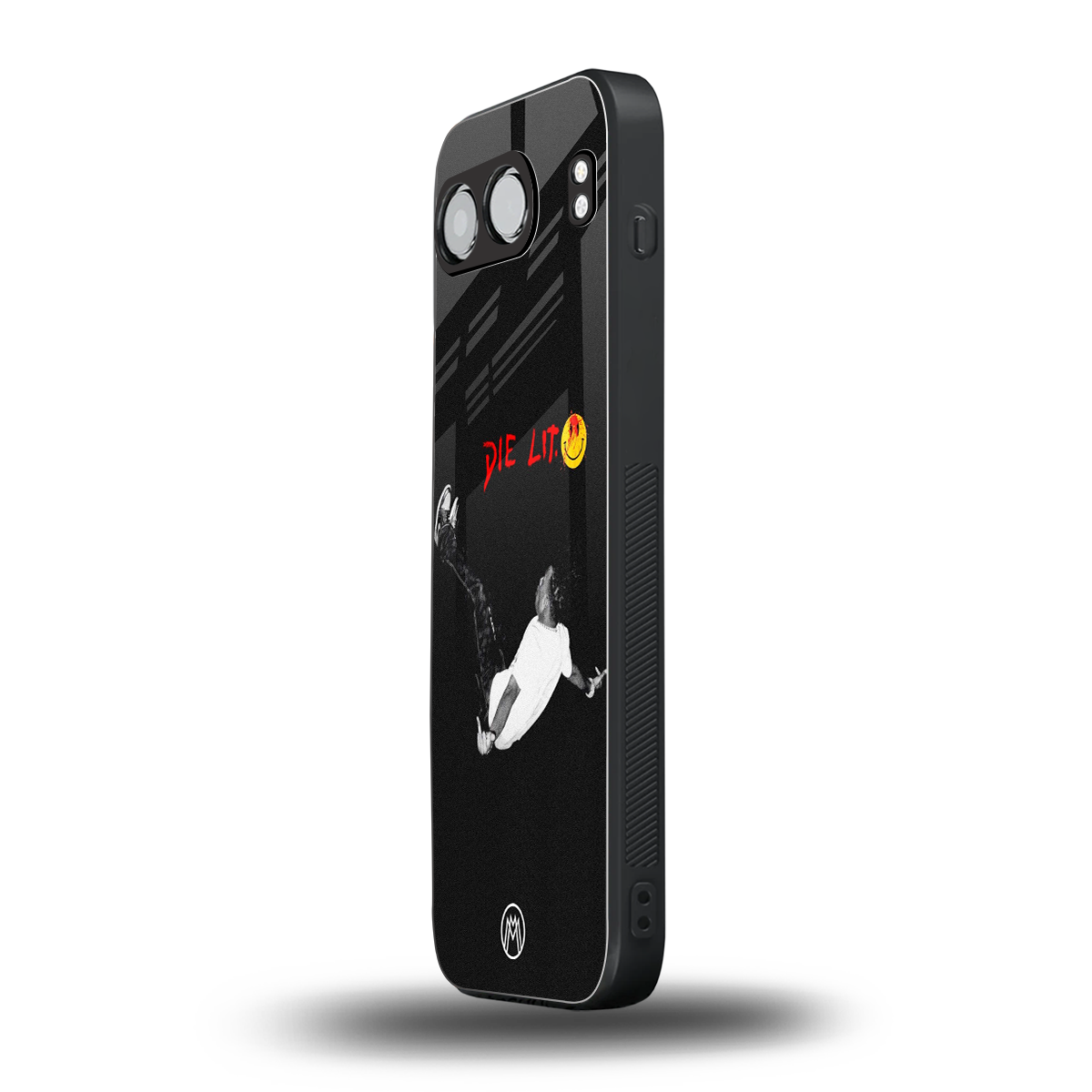 die lit back phone cover | glass case for oneplus nord 4