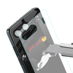 die lit back phone cover | glass case for oneplus nord 4