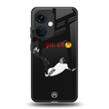 die lit back phone cover | glass case for oneplus nord ce 3
