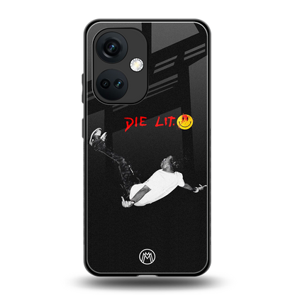 die lit back phone cover | glass case for oneplus nord ce 3