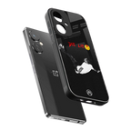 die lit back phone cover | glass case for oneplus nord ce 3