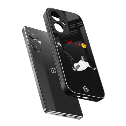 die lit back phone cover | glass case for oneplus nord ce 3